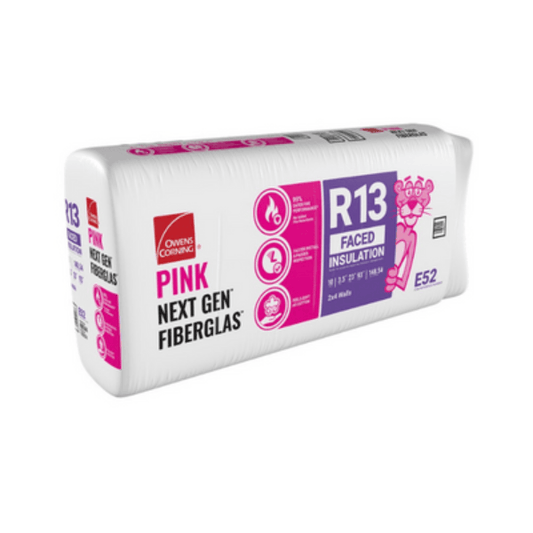 Owens Corning R-13 Kraft Faced Fiberglass Insulation FastBatts (All Sizes)