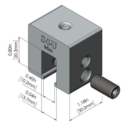 S-5-U Mini Metal Roof Clamps
