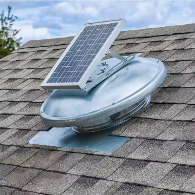 Master Flow Power Green Machine - Dual Powered Roof Vent 500/750 CFM