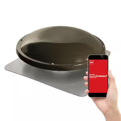 Master Flow Roof Mount Power Attic Vent 1250 CFM (Quick Connect)