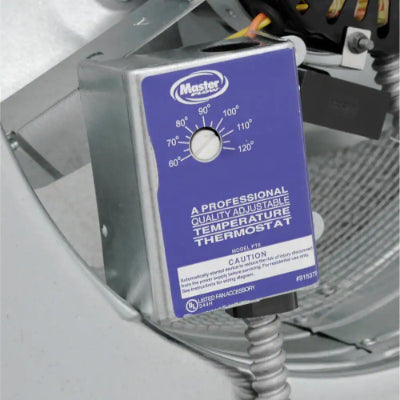 Master Flow Roof Mount Power Attic Vent 1500 CFM With Humidistat/Thermostat