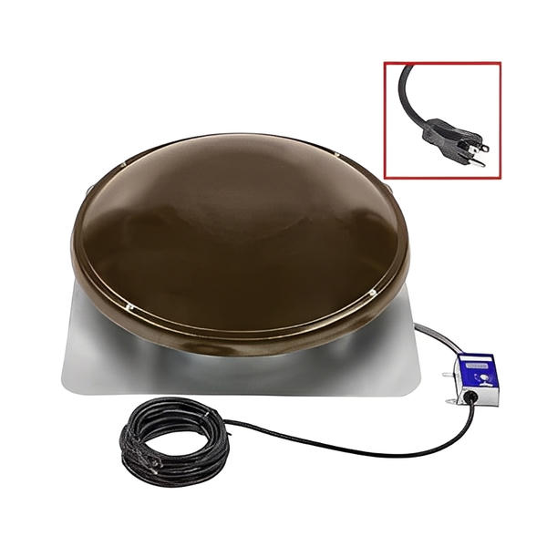 Master Flow EZ Cool Plug-in Power Attic Vent 1050 CFM Shop