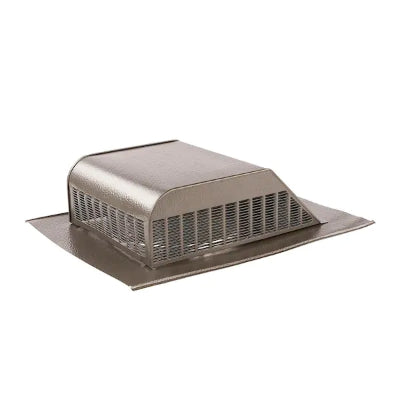 Master Flow Roof Louver Aluminum SSB960A - Slant-Back With Filter (Pack of 6)