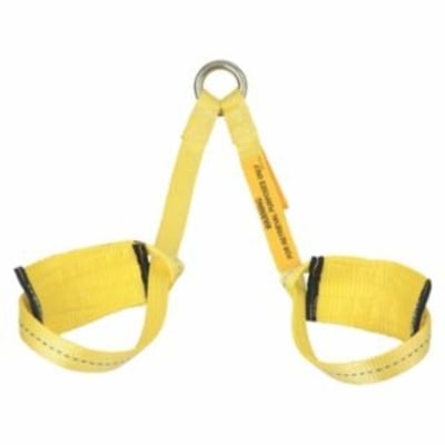 Retrieval Wristlets for Confined Space Rescue, 2 ft, 2 Legs, D-Ring
