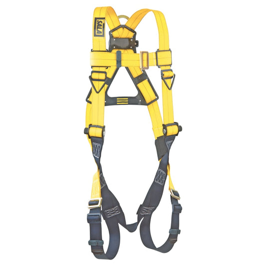 Delta Vest Style Climbing Harness with Back and Front D-Rings, Universal