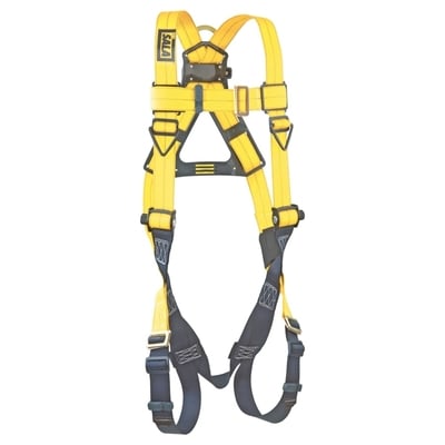 Delta Vest Style Harness with Back D-Rings, Pass Thru Buckle Legs