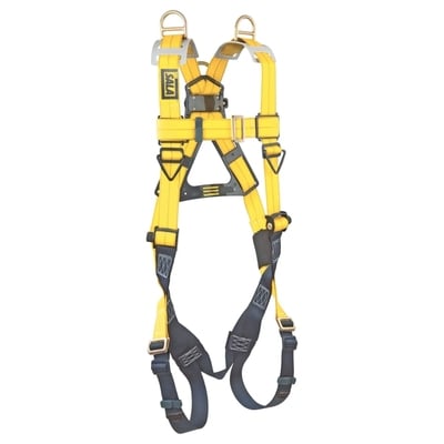 Delta Vest Style Harness with Back and Shoulder D-Rings, Universal