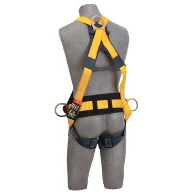 Cross Over Construction Climbing Harnesses, Back, Front & Side D-Rings- All Sizes