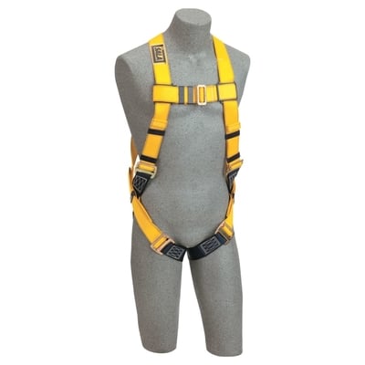 Delta Vest Style Harness with Back D-Rings, Parachute Buckles