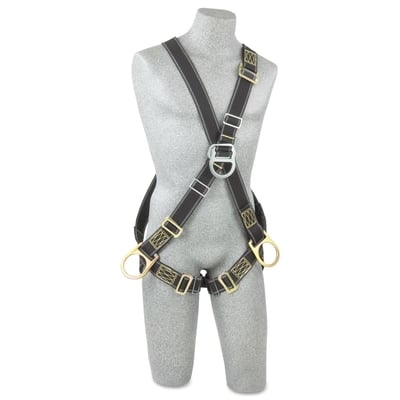 Delta® Cross Over Style Welder's Positioning/Climbing Harnesses - All Sizes