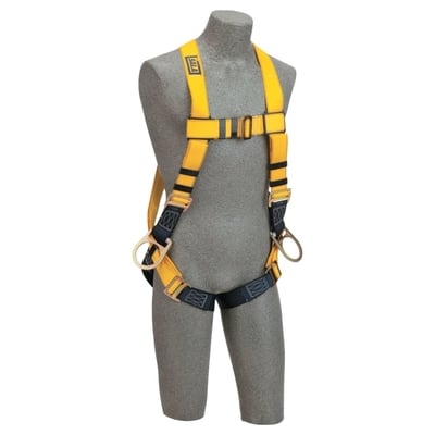 Delta Vest Style Positioning Harness, Back & Side D-Rings, Parachute Buckles