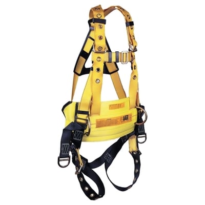 Delta Derrick Harness with Pass Thru Connection, Back & Lifting D-Rings - All Sizes