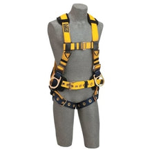 Load image into Gallery viewer, Delta Iron Worker&#39;s Harness with Tongue Buckle Leg Straps, Back&amp;Side D-Rings - All Sizes
