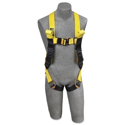 Delta Arc Flash Harnesses, Back D-Ring, Pass-Thru Buckle Legs - All Sizes
