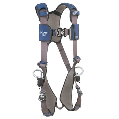 ExoFit NEX Vest-Style Positioning Harnesses, Back/Side D-Rings Q.C