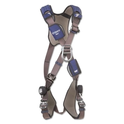 ExoFit NEX Cross-Over Style Climbing Harnesses, Front/Back D-Rings, Q.C