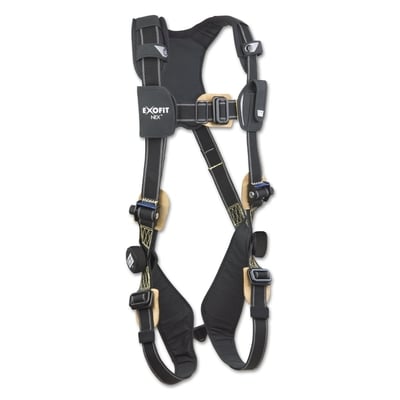 ExoFit NEX Arc Flash Harnesses, Back D-Ring, Pass-Thru Buckle Legs -All Sizes