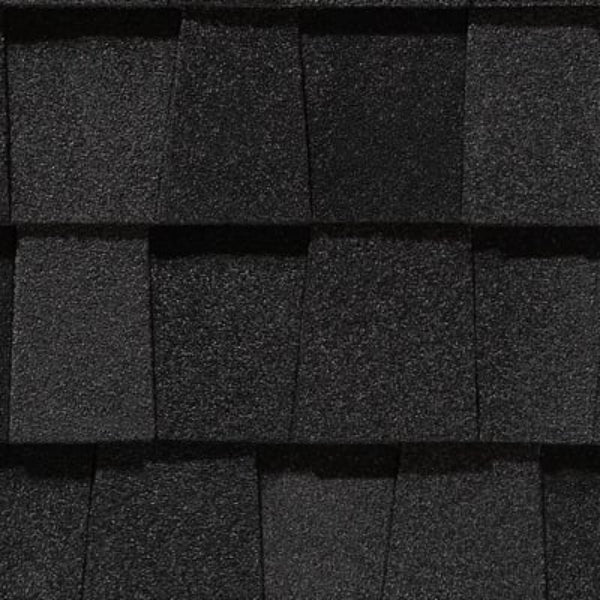 Landmark Shingles - Max Def Moire Black