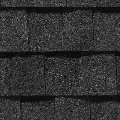 Landmark Shingles - Moire Black