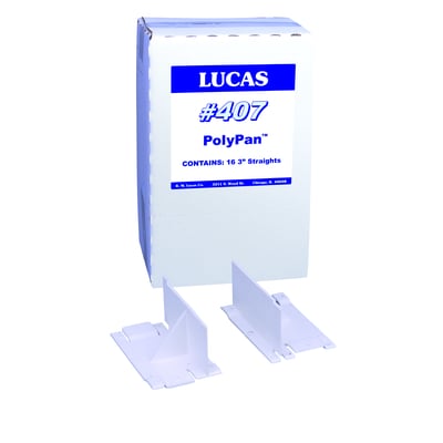 PolyPan® Straights #407 (16 per case) - Lucas