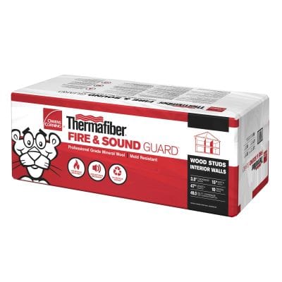 Thermafiber Fire and Sound Guard Plus R24 - All Sizes Insulation