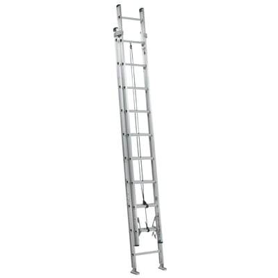 AE2000 Series Louisville Colonel Aluminum Extension Ladders - All Sizes
