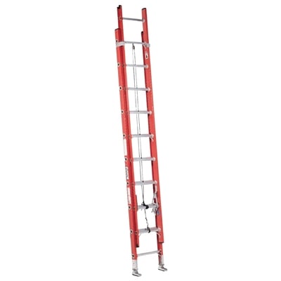 FE7000 Series Fiberglass Plate Connect Extension Ladders - All Sizes