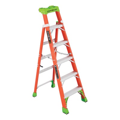 FXS1500 Series Fiberglass Cross Step Ladder - All Sizes