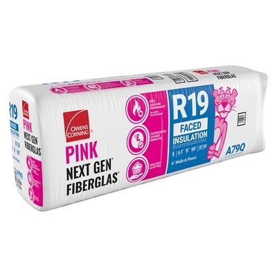 Owens Corning R-19 Kraft Faced Fiberglass Insulation Batts (All Sizes)