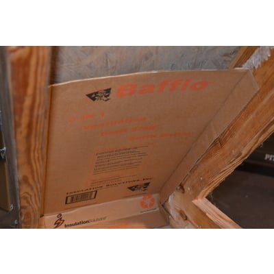 Bafflo Ventilation Draft Stop Soffit Baffle