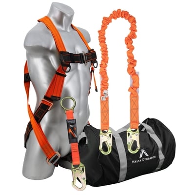 Safety Harness Kit with 6 ft Single Leg - All Styles