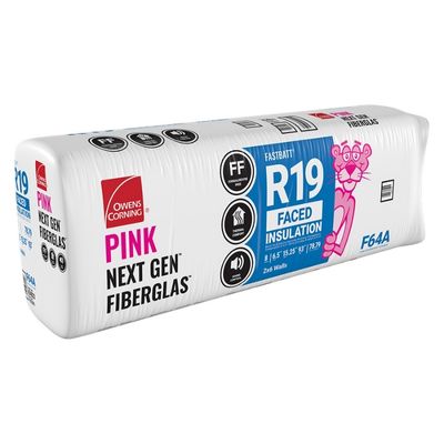 Owens Corning R 19 Kraft Faced Fiberglass Insulation FastBatts