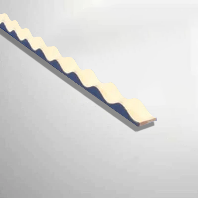 Horizontal Corrugated Closure Strips For 2-1/2" Corrugated Fiberglass