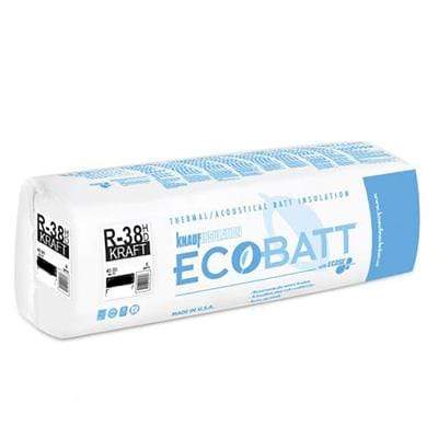 Knauf Ecobatt R-38 Kraft Faced Fiberglass Insulation Batts - All Sizes Batts