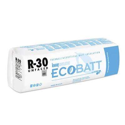 Knauf Ecobatt R-30 Unfaced Fiberglass Insulation Batts - All Sizes Batts