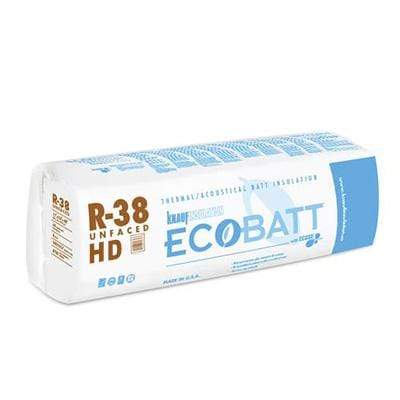Knauf Ecobatt R-38 HD Unfaced Fiberglass Insulation Batts - All Sizes Batts