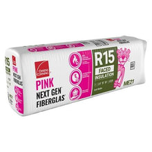 Load image into Gallery viewer, Owens Corning R-15 Kraft Faced Fiberglass Insulation Batts (All Sizes)
