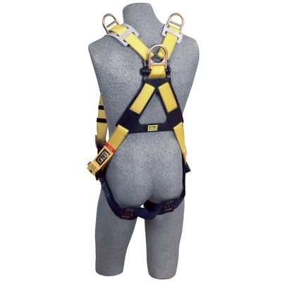 Vest Style Retrieval Harness with Back and Shoulder D-Rings, Universal