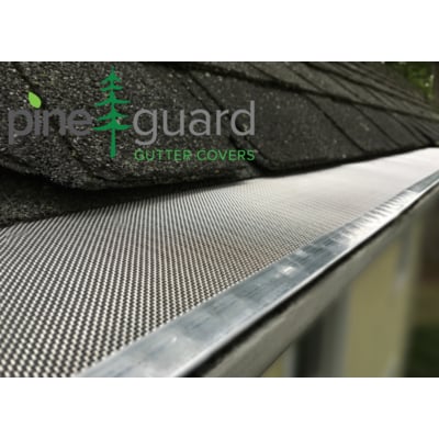 Pine Guard Gutter Cover - Black (Box of 25 Panels) - All Size