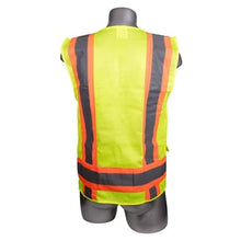 Load image into Gallery viewer, High Visibility Yellow Safety Surveyor Vest - All Sizes

