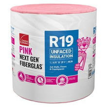 Load image into Gallery viewer, Owens Corning R-19 Unfaced Continuous Roll Insulation (All Sizes)
