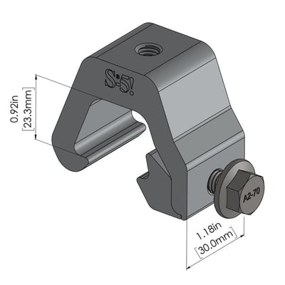 S-5-K Grip Mini Metal Roof Clamps
