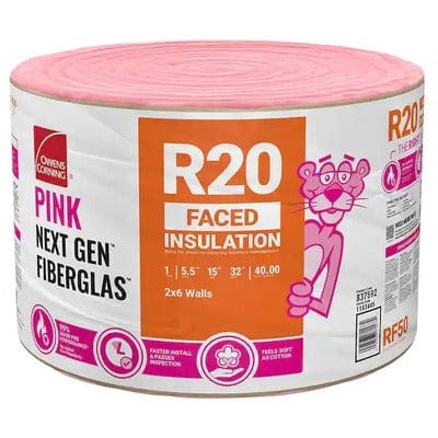 Owens Corning R-20 Kraft Faced 5.5 in. x 15 in. x 384 in. Continuous Roll Insulation (6 Rolls)