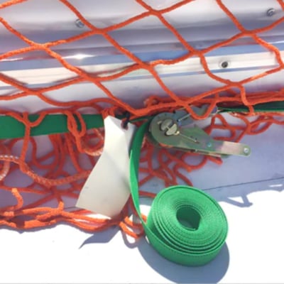 7 x 7 Portable Skylight Netting System (84 x 84 x 1)