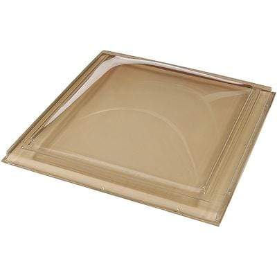 Fixed Curb Mount Fixed Polycarbonate Skylight - Bronze/Clear Skylight