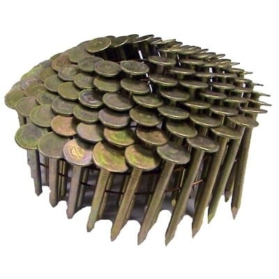 Coil Roofing Nails Electro-Galvanized