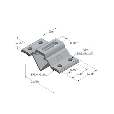 CorruBracket™ 100T for Corrugated Metal Roofs - Full Range