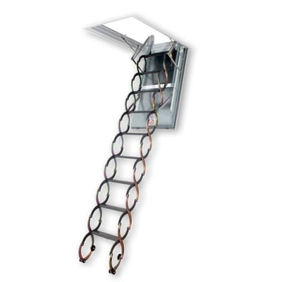 Fakro LSF Fire Rated Scissor Attic Ladder