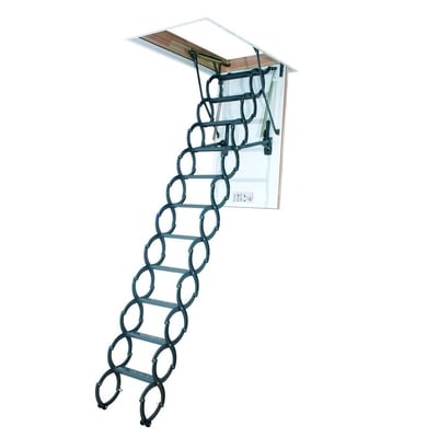 Fakro 66875 LST Scissor Insulated Attic Ladder 300lbs