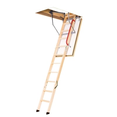 Fakro LWF Fire Rated Wood Attic Ladder